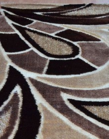 Високоворсный килим Liza KIng 1022 beige-d.brown - высокое качество по лучшей цене в Украине.